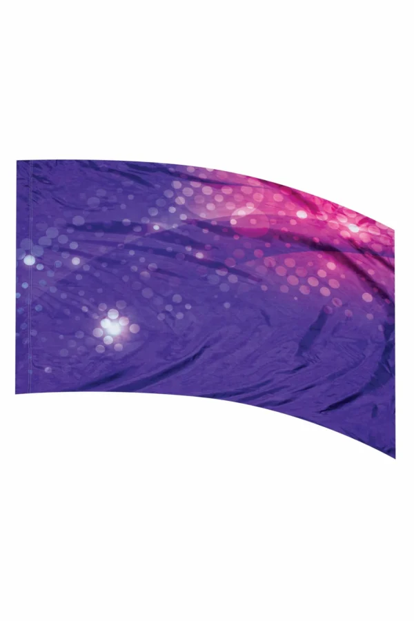 Styleplus Glamour F1 Color Guard Flags Purple