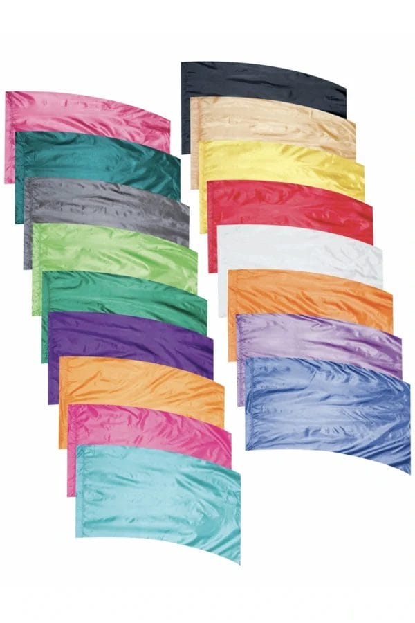 Styleplus F-1 Poly China Silk Guard Flags (19 Colors Available)