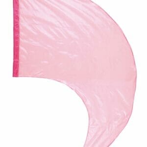 DSI Made-to-Order Crystal Clear Color Guard Swing Flags (Cerise) (Minimum Order of 6 Required)
