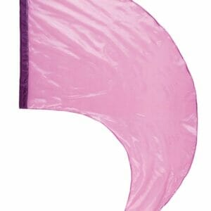 DSI Made-to-Order Crystal Clear Color Guard Swing Flags (Lavender) (Minimum Order of 6 Required)