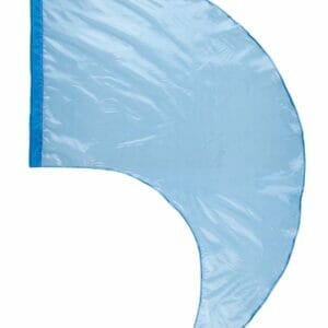 DSI Made-to-Order Crystal Clear Color Guard Swing Flags (Sapphire) (Minimum Order of 6 Required)