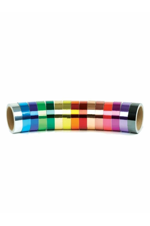 Styleplus Mirror Tape 3 inch (per roll) (Available in 15 colors)