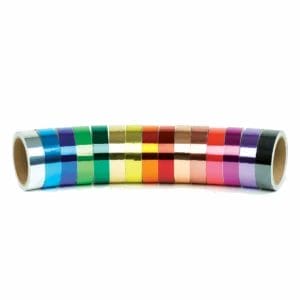 Styleplus Mirror Tape 1 inch (per roll) (Available in 15 colors)