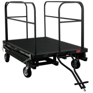 DSI Command Center Drum Major Podium Collapsible Towing Package (Black)