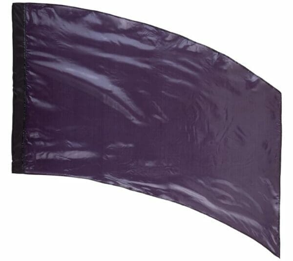 DSI Made-to-Order Solid Crystal Clear Color Guard Flags (Black) (Minimum Order of 6 Required)