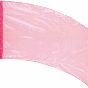 DSI Made-to-Order Solid Crystal Clear Color Guard Flags (Cerise) (Minimum Order of 6 Required)