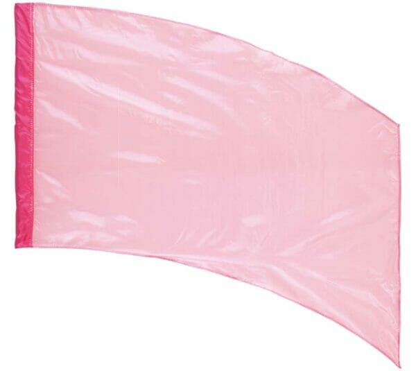 DSI Made-to-Order Solid Crystal Clear Color Guard Flags (Cerise) (Minimum Order of 6 Required)