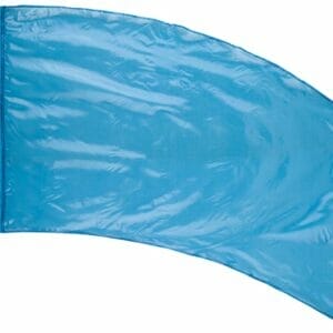 DSI Made-to-Order Solid Crystal Clear Color Guard Flags (Deep Turquoise) (Minimum Order of 6 Required)