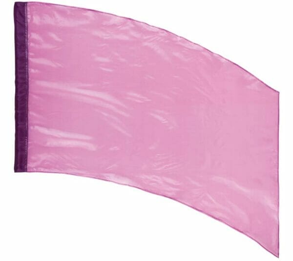 DSI Made-to-Order Solid Crystal Clear Color Guard Flags (Lavender) (Minimum Order of 6 Required)