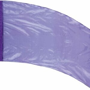 DSI Made-to-Order Solid Crystal Clear Color Guard Flags (Purple) (Minimum Order of 6 Required)
