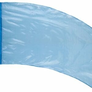 DSI Made-to-Order Solid Crystal Clear Color Guard Flags (Sapphire) (Minimum Order of 6 Required)