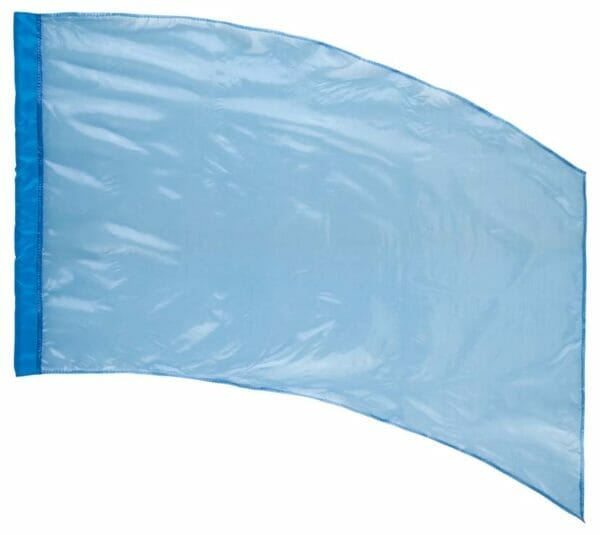 DSI Made-to-Order Solid Crystal Clear Color Guard Flags (Sapphire) (Minimum Order of 6 Required)