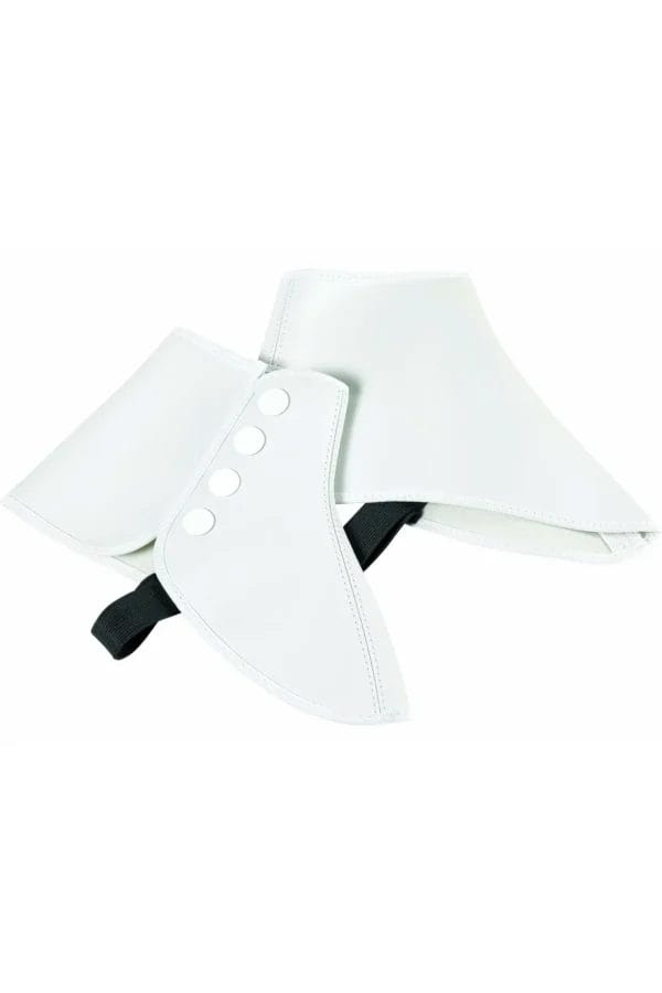 Styleplus Spats White Vinyl (Sold by the Pair)