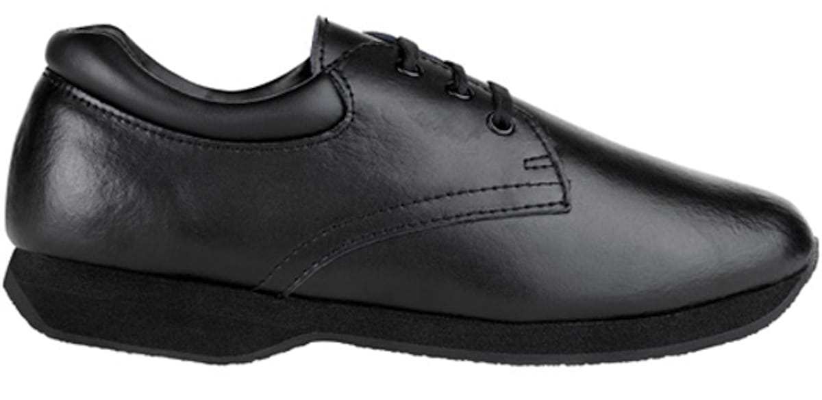 Black athletic best sale dress shoes