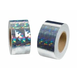 Styleplus Holographic Tape 3 inch (Cracked Ice & Sequin Pattern) (per roll)