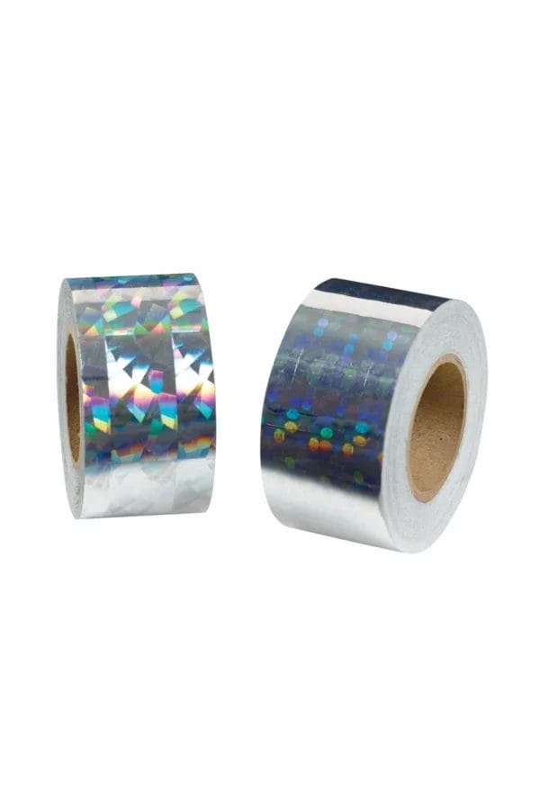Styleplus Holographic Tape 3 inch (Cracked Ice & Sequin Pattern) (per roll)