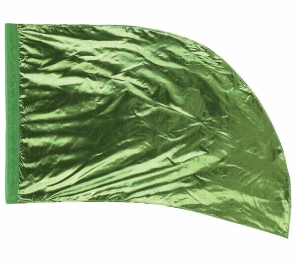 DSI Made-to-Order Arched Lava Lamé Flags - Celery (Minimum Order of 6 Required)
