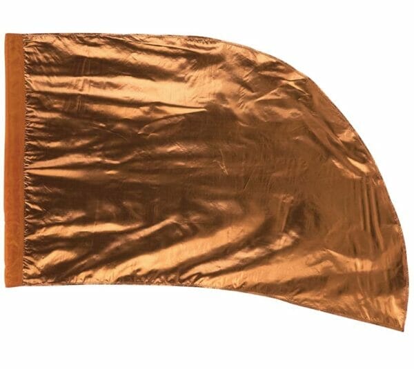 DSI Made-to-Order Arced Lava Lamé Flags - Copper (Minimum Order of 6 Required)