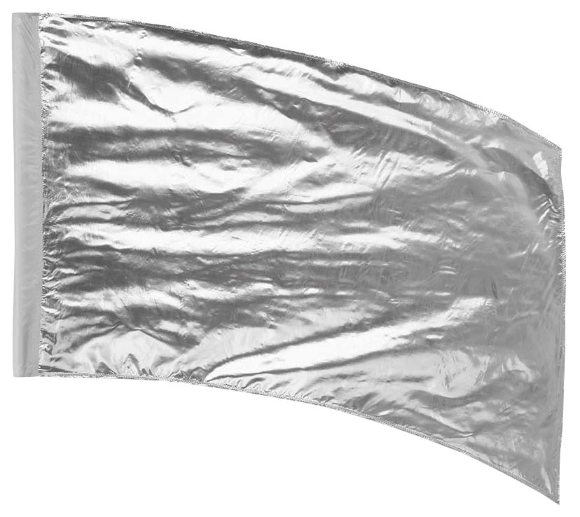 DSI Made-to-Order Rectangular Lava Lamé Flags - Chrome (Minimum Order of 6 Required)