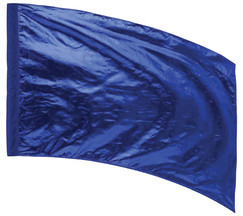 DSI Made-to-Order Rectangular Lava Lamé Flags - Cobalt (Minimum Order of 6 Required)
