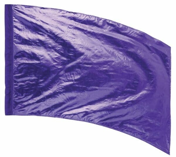 DSI Made-to-Order Rectangular Lava Lamé Flags - Grape (Minimum Order of 6 Required)