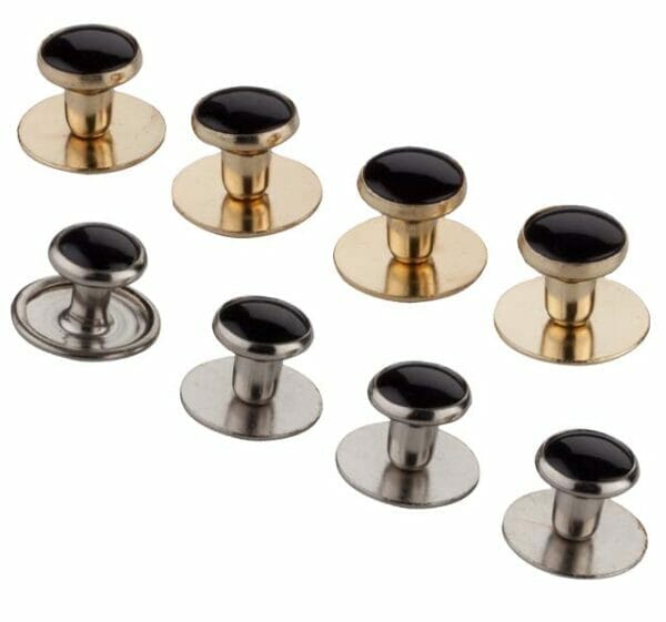 DSI In-Stock Studs (Silver and Gold) (Set of 4)