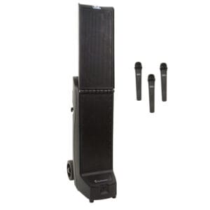 Anchor Audio Bigfoot Triple Package Battery Powered Portable PA System (BIG-TRIPLE)