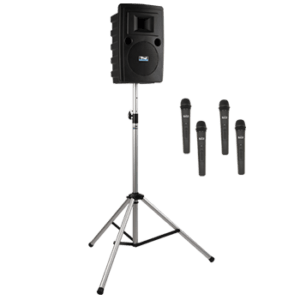 Anchor Audio Liberty 2 BASIC Quad Package Battery Powered Portable PA System (LIB-BP4)