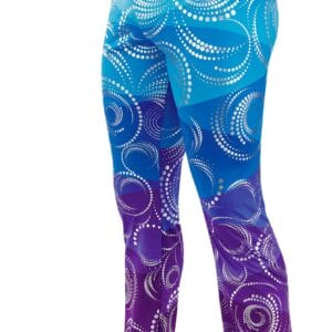 Styleplus Genesis Guard and Percussion Uniform MTO (Pants)-Costume Print 314 with Metallic Texture Pattern Spiral 2000 in Lilac