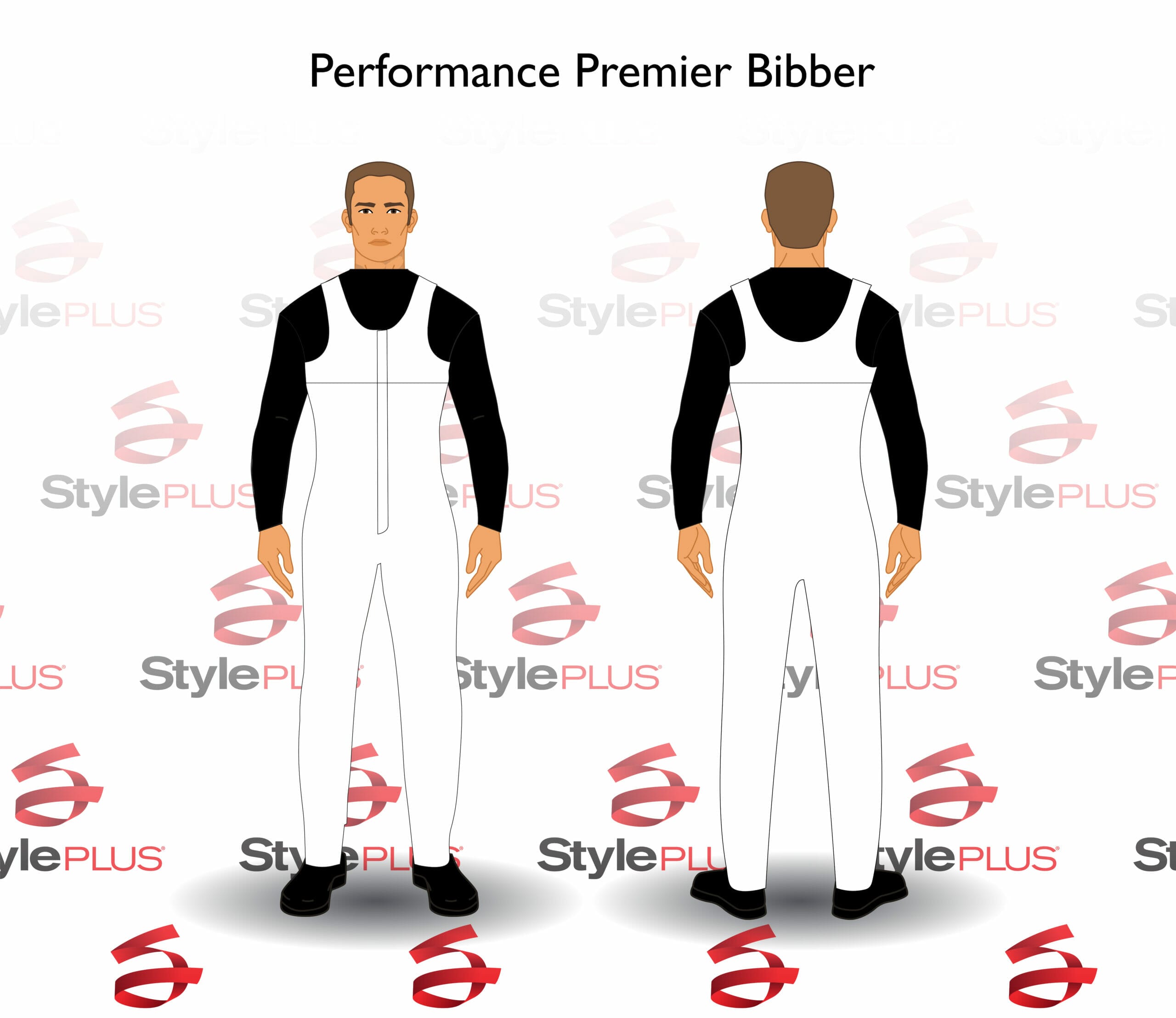 Styleplus Performance Premier Printed Bibber