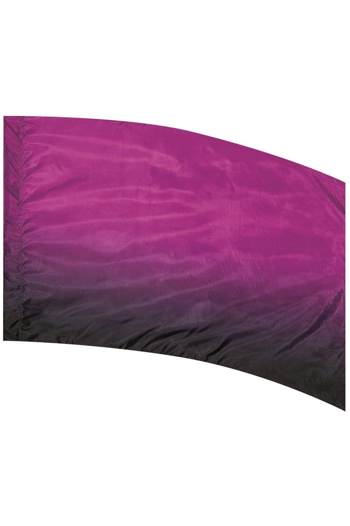 Styleplus Color to Black Poly China Silk Color Guard Flag
