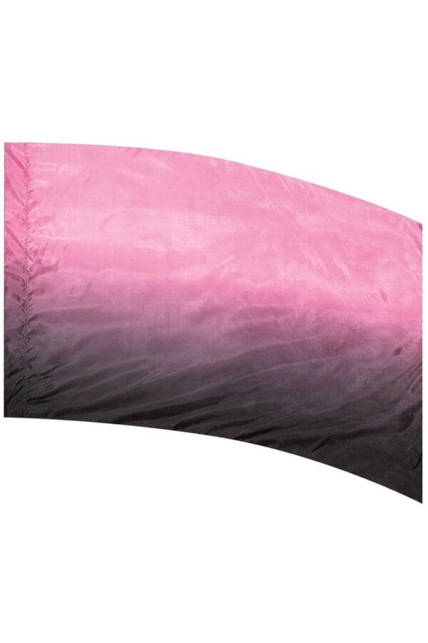 Styleplus Color to Black Poly China Silk Color Guard Flag Pink