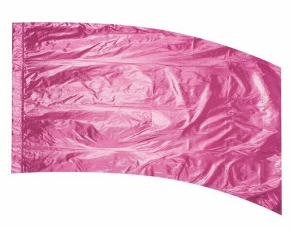 Styleplus Solid Metallic F1 Color Guard Flag Cerise Pink