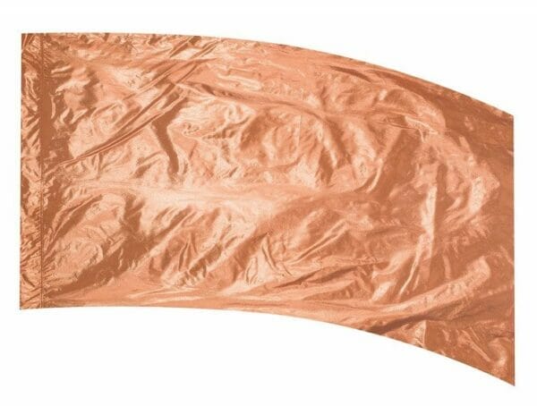 Styleplus Solid Metallic F1 Color Guard Flag Gingerbread Brown