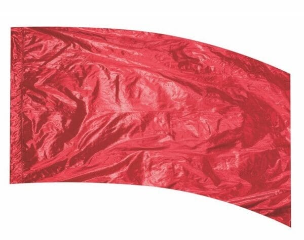Styleplus Solid Metallic F1 Color Guard Flag Red