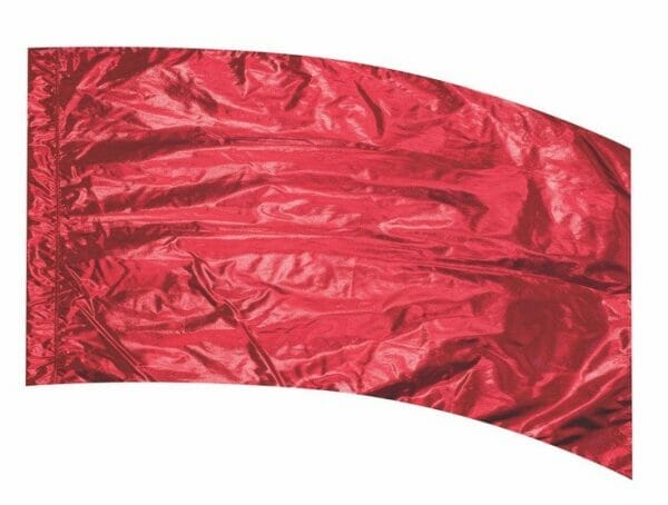Styleplus Solid Metallic F1 Color Guard Flag Salsa Crimson