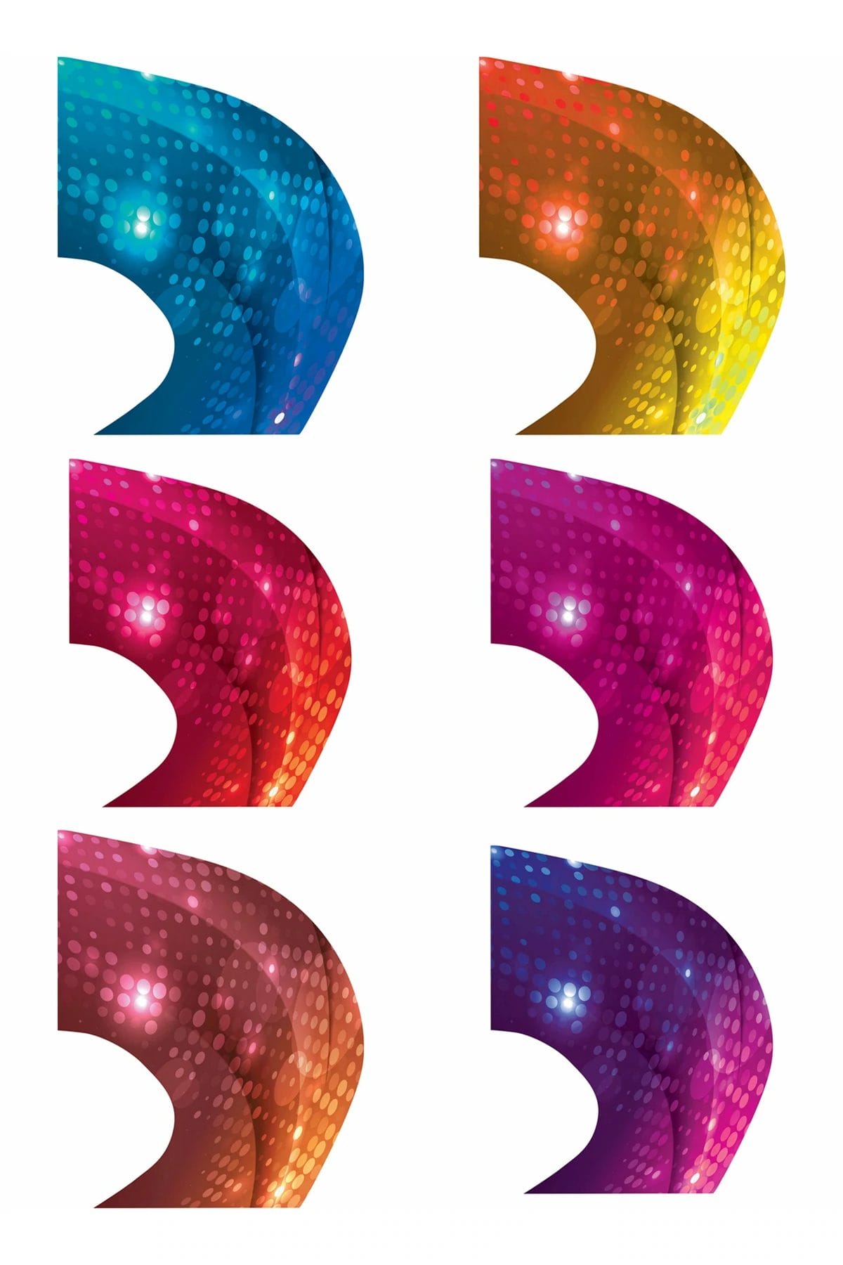 Styleplus Glamour Super Swing Color Guard Flags (6 Available Colors)