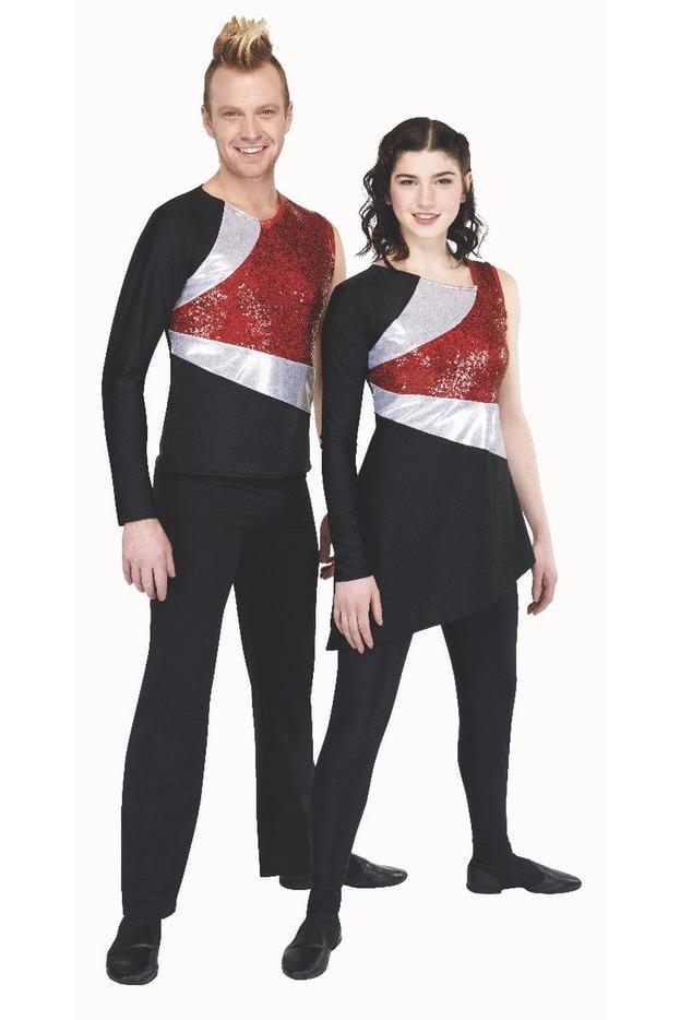 Styleplus Triad Male Tops MTO Color Guard Uniform (Top Only) (18 Color  Combinations Available) (Minimum Order of 6 Required) - Drillcomp, Inc.