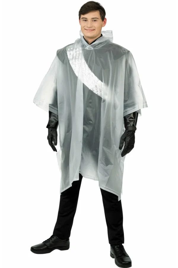 Styleplus In-Stock Clear Vinyl Ponchos (With Hood)