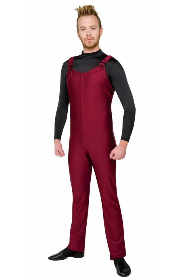 Styleplus Advantage Lycra & Styleflex Unisex Bibbers Made-to-Order Color Guard and Percussion Uniforms Maroon