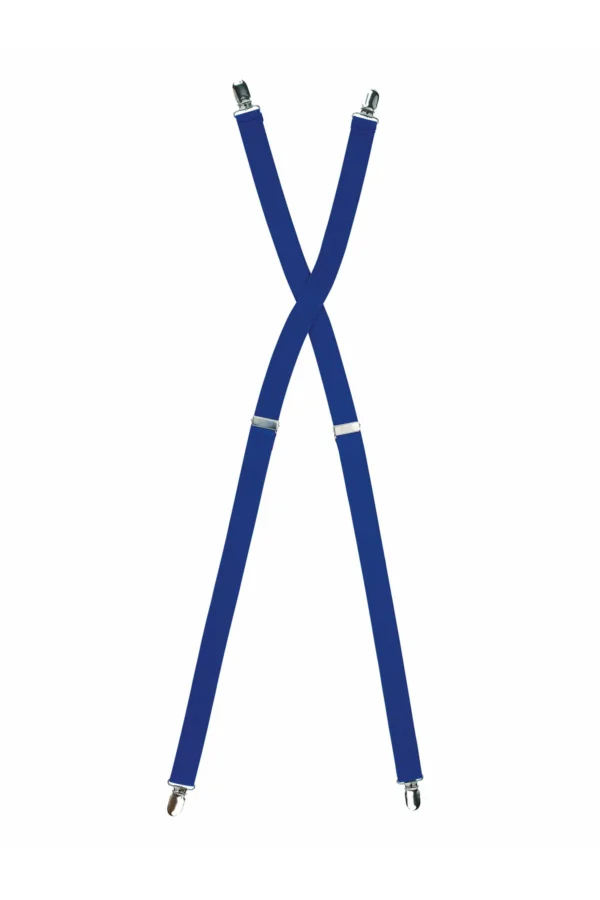 Styleplus Clip On Suspenders Royal Blue