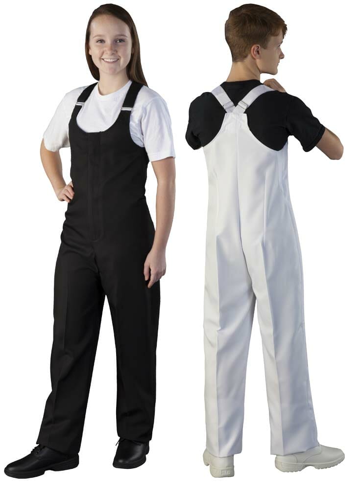 DSI Ultra Bibbers Marching Band Uniforms "Short" (Sizes 24-34 with Shorter Length 28" Inseam)