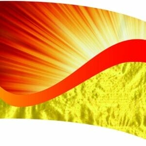DSI In-Stock Hybrid Color Guard Flags FLSTH61717