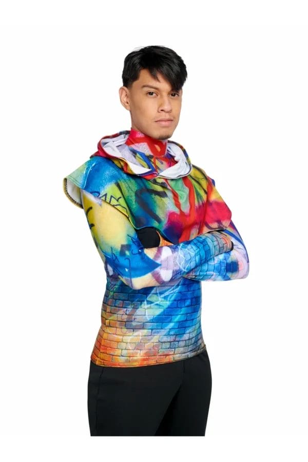 Styleplus Made-to-Order Digitally Printed Oversized Hoods Color Guard Uniforms Unlined