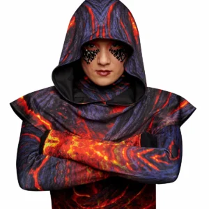 Styleplus Made-to-Order Digitally Printed Oversized Hoods Color Guard Uniforms