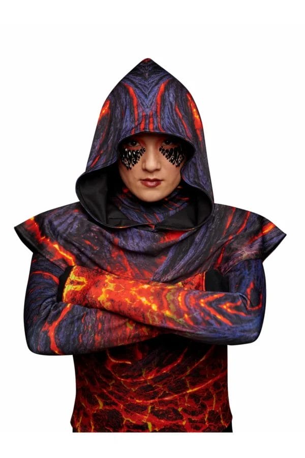 Styleplus Made-to-Order Digitally Printed Oversized Hoods Color Guard Uniforms