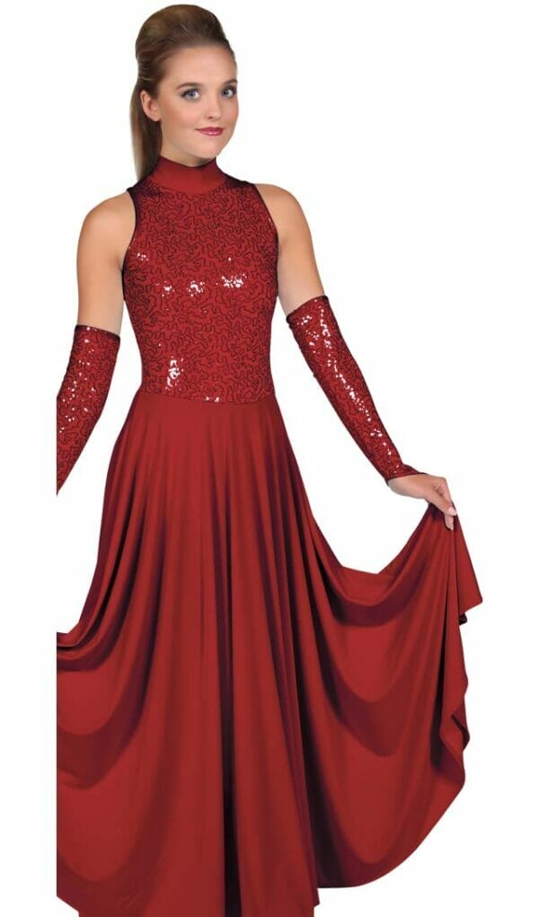 DSI Glamorous Dresses Red