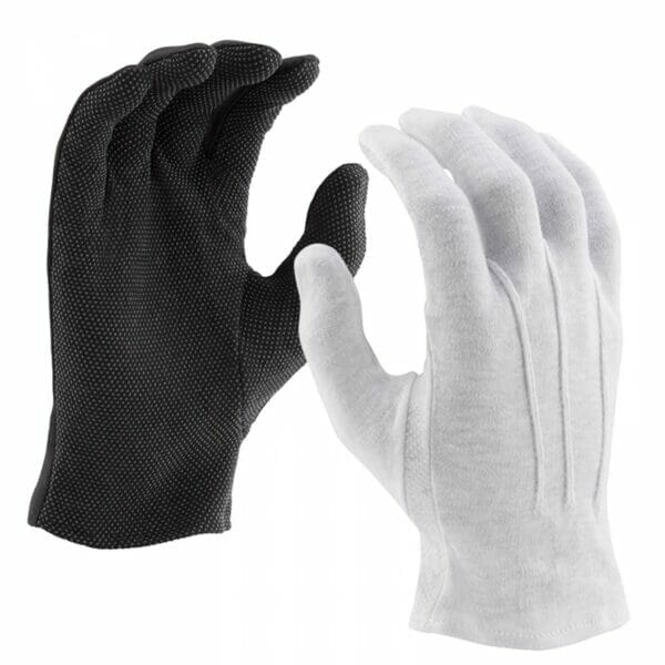 DSI Sure Grip Marching Band Gloves (White) PAIR
