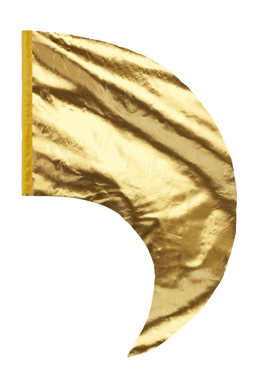 DSI Lava Lamé MTO Color Guard Swing Flags Gold