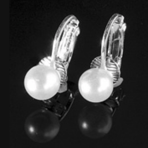 DSI Faux Pearl Earrings - Clip-On (PAIR)